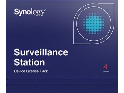 Synology™ Surveillance station, LicensePack pre 4 kamery DVCLCX4