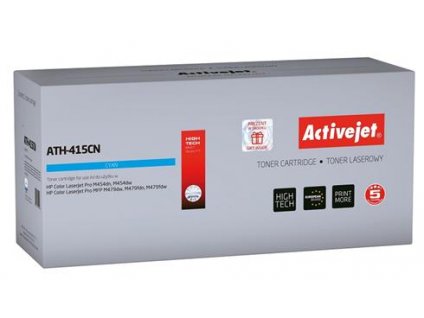 Toner ActiveJet pre HP 415A ATH-415CN W2031A Cyan 2100 str.