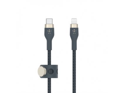 Belkin kábel Boost Charge Pro Flex USB-C to Lightning 1m - Blue CAA011bt1MBL