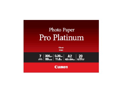 Canon A2 fotopapír PT-101 Photo Paper PRO Platinum A2 20 sheets 2768B067