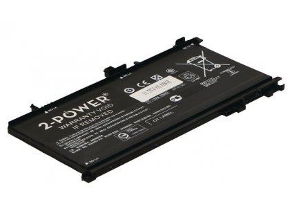 2-Power baterie pro HP OMEN 15-AX010CA ( TE03XL alternative) 3 článková Baterie do Laptopu 11,55V 5370mAh CBP3606A