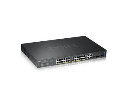 Zyxel GS2220-28HP,EU region,24-port GbE L2 PoE Switch with GbE Uplink (1 year NCC Pro pack license bundled) GS2220-28HP-EU0101F ZyXEL