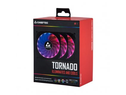 Ventilátor CHIEFTEC RGB TORNADO CF-3012-RGB Chieftec