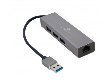 Gembird USB-A/LAN, 3x USB 3.0 A-AMU3-LAN-01