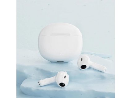 QCY - T20 AilyPods bezdrátová sluchátka s dobíjecím boxem,Bluetooth 5.3,bílá T20W Xiaomi