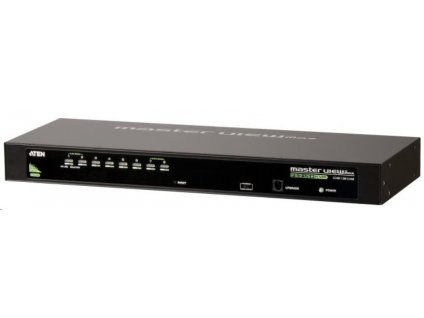 ATEN 8-portový KVM PS/2+USB, OSD, rack 19", kombinovaná konzola CS-1308A PremiumCord