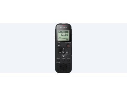 SONY digitální záznamník ICD-PX470 - podpora karet micro SD, systém S-Microphone, 4GB, USB, PCM, režim zaostření ICDPX470.CE7 Sony