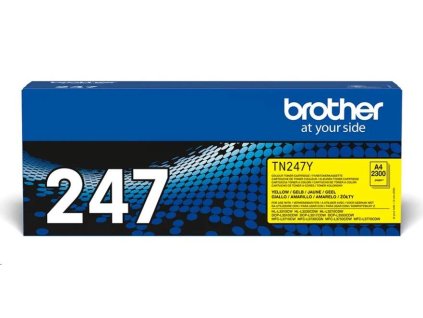 BROTHER Toner TN-247Y - PRO HLL3210 HLL3270 DCPL3510 DCPL3550 MFCL3730 MFCL3770 - cca 2300stran TN247Y Brother