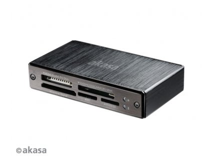 AKASA čtečka karet USB 3.0 AK-CR-06BK Akasa