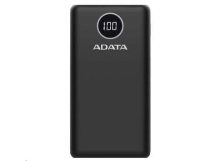 ADATA P20000QCD Power Bank 20000mAh černá AP20000QCD-DGT-CBK