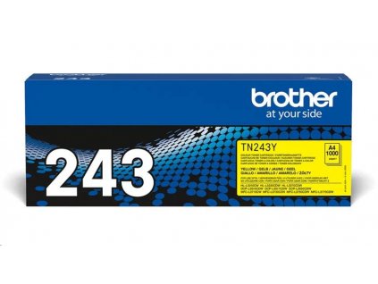 BROTHER Toner TN-243Y - PRO HLL3210 HLL3270 DCPL3510 DCPL3550 MFCL3730 MFCL3770 - cca 1000stran TN243Y Brother