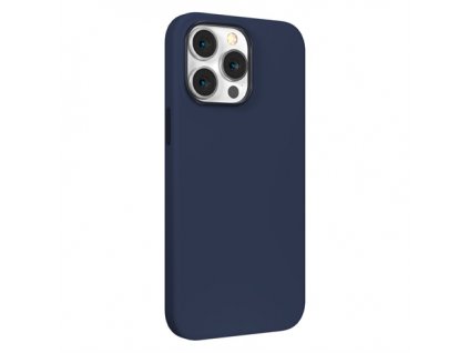 Devia kryt Nature Series Silicone Case pre iPhone 14 Plus - Navy Blue 6938595373442