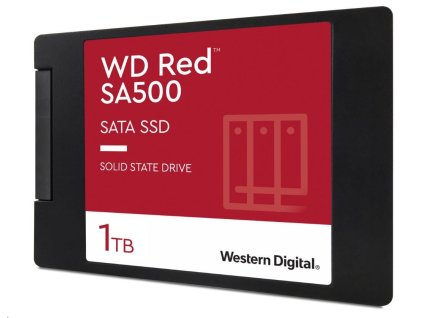 WD RED SSD 3D NAND WDS100T1R0A 1TB SATA/600, (R:560, W:530MB/s), 2.5" Western Digital