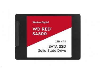 WD RED SSD 3D NAND WDS100T1R0A 1TB SATA/600, (R:560, W:530MB/s), 2.5" Western Digital