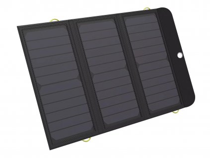 Sandberg Solar Charger 21W 2xUSB+USB-C, solární nabíječka, černá 420-55 NoName