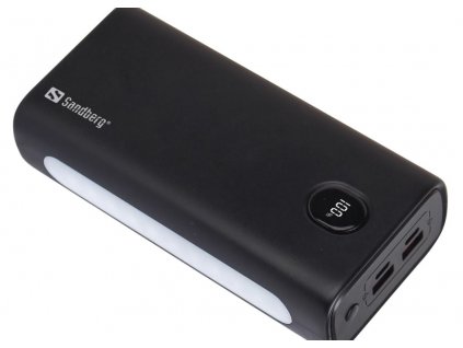 Sandberg Powerbank USB-C PD 20W 30000, černá 420-68 NoName