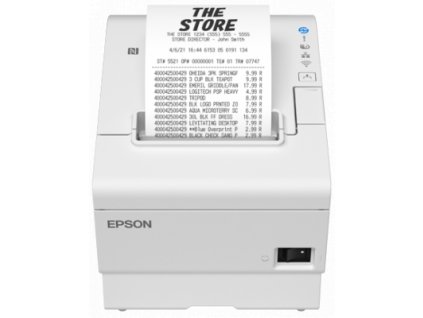 EPSON pokladnní tiskárna TM-T88VII bílá, RS232, USB, Ethernet, vyměnitelné rozhraní C31CJ57111 Epson PS