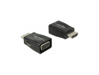 Delock Adaptér HDMI-A samec > VGA samice 65902 DeLock