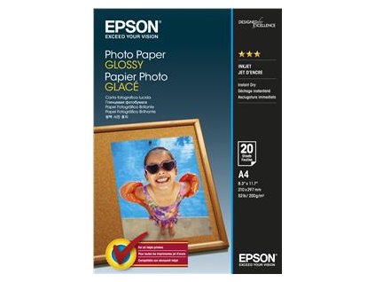 EPSON Photo Paper Glossy A4 20 listů C13S042538 Epson