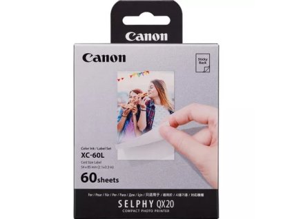 canon xc 60l ink paper set 54 x 85 mm 60 prints pr s