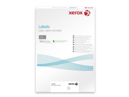 Xerox PNT Label - číry (229 g/100 listov, A4) 007R90524