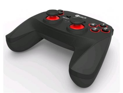 C-TECH Gamepad Khort pro PC/PS3/Android, 2x analog, X-input, vibrační, bezdrátový, USB GP-12 C-Tech