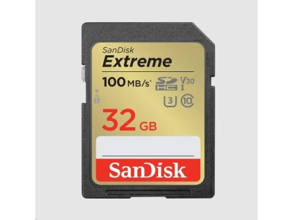 SanDisk Extreme SDHC 32GB 100MB/s V30 UHS-I U3 SDSDXVT-032G-GNCIN