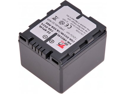 Baterie T6 power Panasonic VW-VBD140, CGA-DU14, Hitachi DZ-BP14S, 1440mAh, šedá VCPA0011