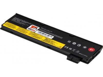 Baterie T6 Power Lenovo ThinkPad T470, T480, T570, T580, 2100mAh, 24Wh, 3cell NBIB0168 T6 power