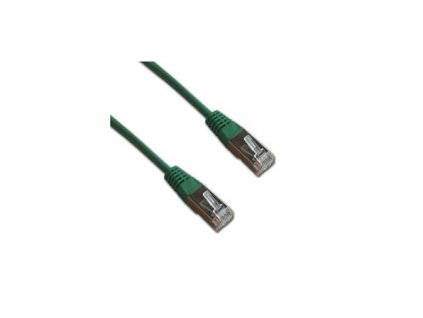 Patch cord FTP cat5e 0,5M zelený 15804 OEM