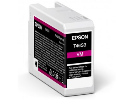 Atrament EPSON Singlepack Vivid Magenta T46S3 UltraChrome Pro 10 25 ml C13T46S300 Epson
