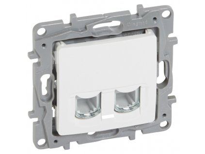 NILOÉ 2-zásuvka datová RJ45 Cat.6 UTP bílá 664774 Legrand