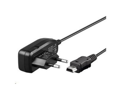 Goobay Napájací a nabíjací adaptér 230V na mini USB pre mobilné telefóny, 1A ppadapter-63 PremiumCord