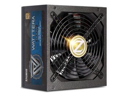 ZALMAN WATTTERA ZM800-EBTII - 800W 80+ Gold, 13,5cm ventilátor, modulárny Zalman