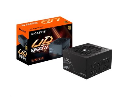 Napájací zdroj GIGABYTE UD850GM, 850W, 80+ Gold, 120mm ventilátor GP-UD850GM Gigabyte