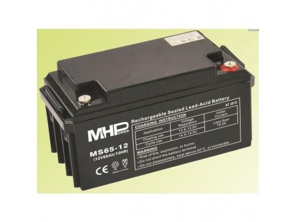 Pb akumulátor MHPower VRLA AGM 12V/65Ah (MS65-12) Carspa