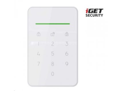 iGET SECURITY EP13 - Bezdrátová klávesnice s RFID čtečkou pro alarm iGET SECURITY M5 EP13 SECURITY