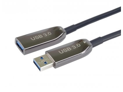 PremiumCord Optický predlžovací kábel AOC USB 3.0 A/muži - A/ženy, 50m ku3opt50