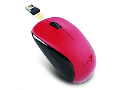 Myš GENIUS NX-7000/ 1200 dpi/ bezdrôtová/ červená 31030016403 Genius