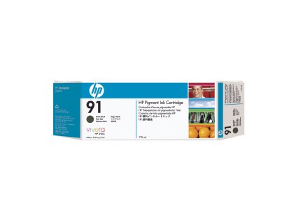 HP no 91 - matná čierna ink. kazeta, C9464A
