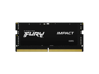 Kingston FURY Impact/SO-DIMM DDR5/32GB/4800MHz/CL38/1x32GB/Black KF548S38IB-32