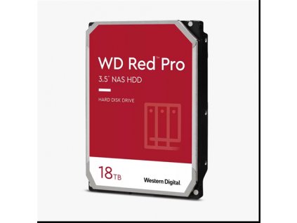 WD Red Pro/18TB/HDD/3.5''/SATA/7200 RPM/5R WD181KFGX Western Digital