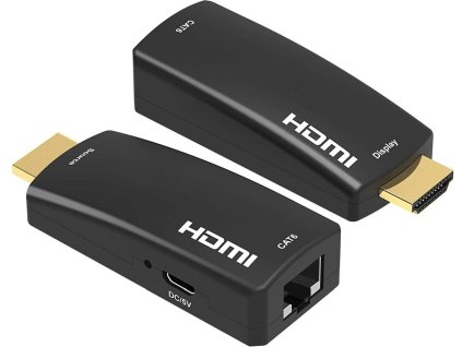 PREMIUMCORD HDMI FULL HD 1080p extender na 50 m cez jeden kábel Cat5e/6 khext50-10 PremiumCord