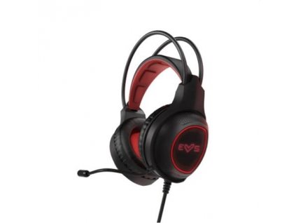 Energy Sistem Headphones ESG 2 Laser, herní sluchátka s červeným LED osvětlením, všesměrový mikrofon, 113 ±3 dB 448791