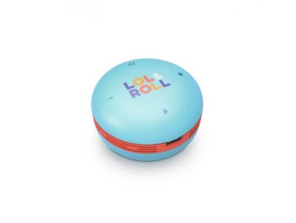 Energy Sistem Lol&Roll Pop Kids Speaker Blue, Přenosný Bluetooth repráček s výkonem 5 W a funkcí omezení výkonu 454969