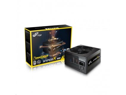 Napájací zdroj Fortron 700W HYPER K PRO 700 Retail, EN62368, 230V, +12V Dual Rail, A-PFC, 12cm PPA7004700