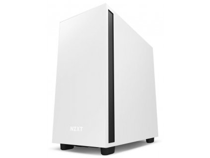 Skriňa NZXT H7 / ATX / 2x120 mm ventilátor / USB-C / 2x USB / sklenená bočnica / čierna a biela CM-H71BG-01