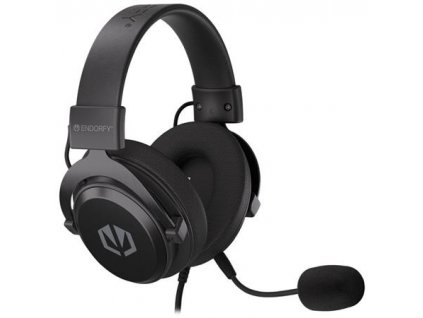 Endorfy headset Infra / drátový / s mikrofonem / 3,5mm jack / černá EY1A003 SilentiumPC