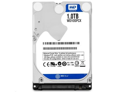 WD Blue/1 TB/HDD/2.5''/SATA/5400 RPM/2R WD10SPZX Western Digital