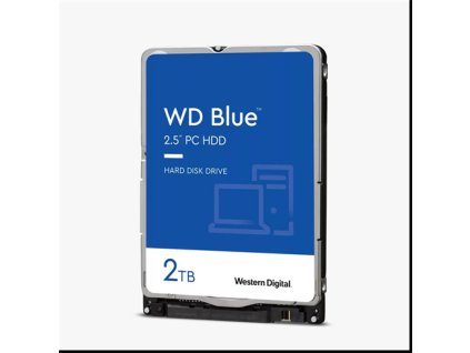 WD Blue/2 TB/HDD/2.5''/SATA/5400 RPM/2R WD20SPZX Western Digital